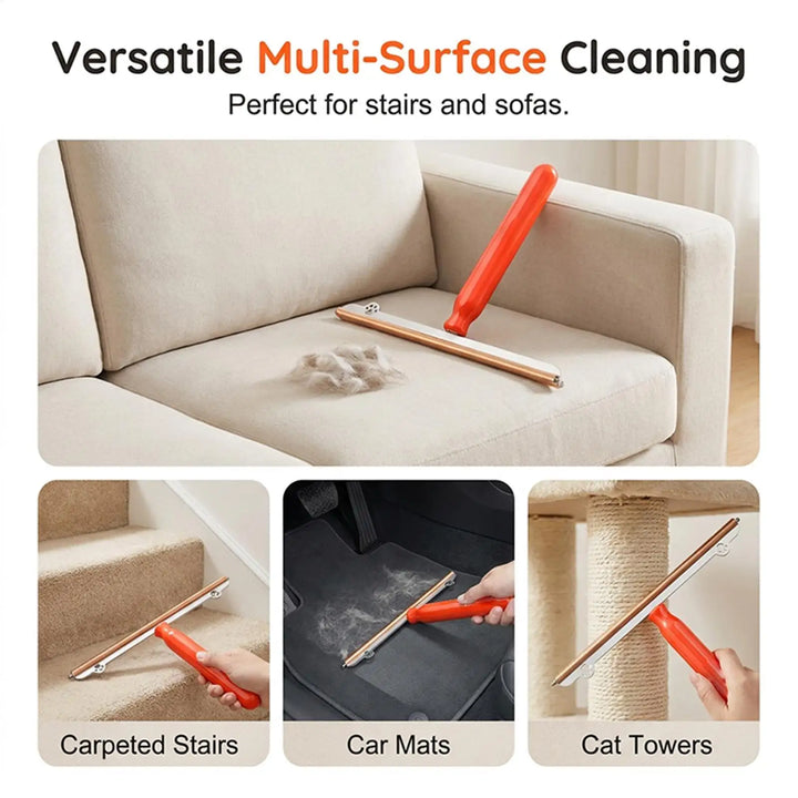 Reusable Pet Hair Remover Brush for Clothes and Furniture