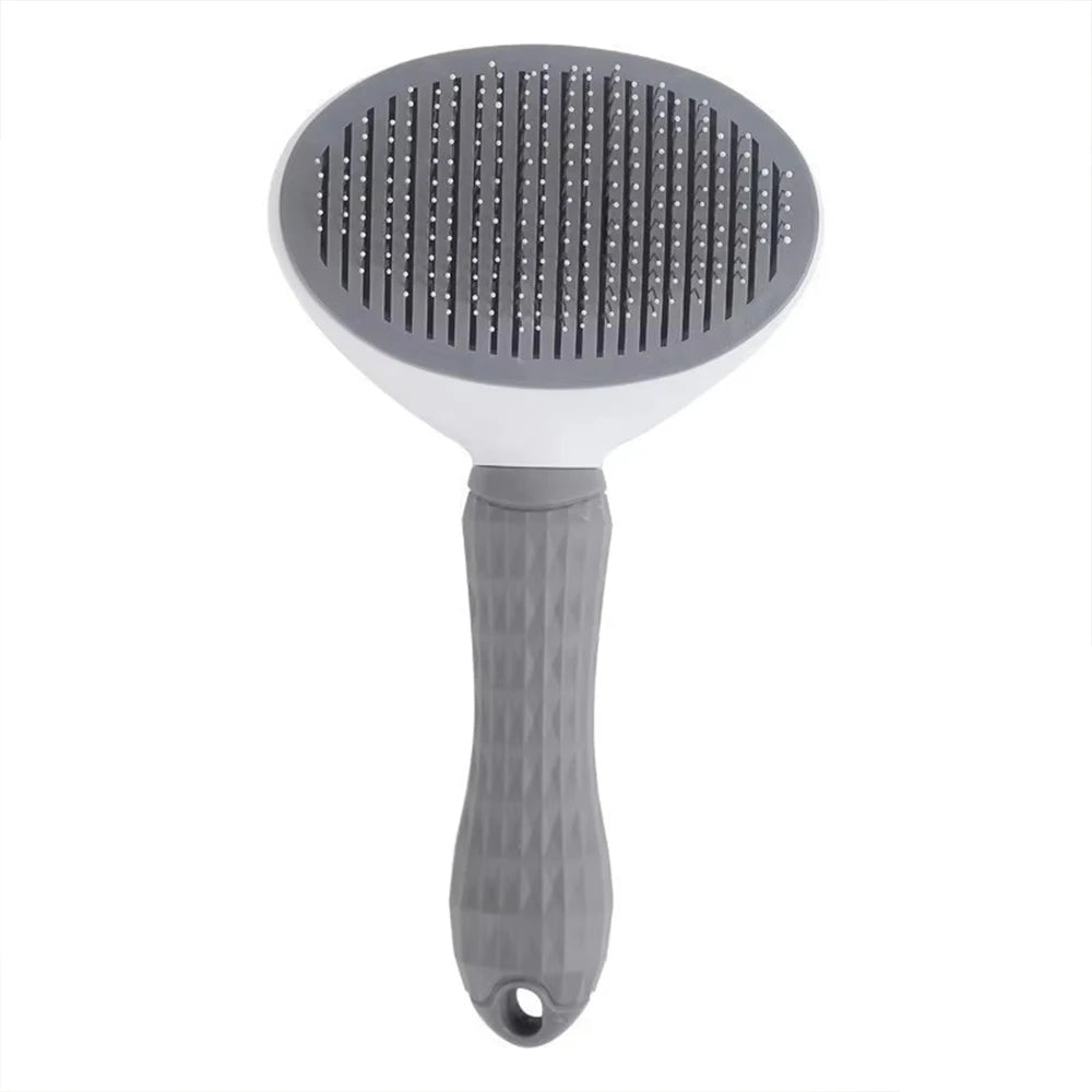 Self-Cleaning Pet Grooming Brush for Dogs and Cats