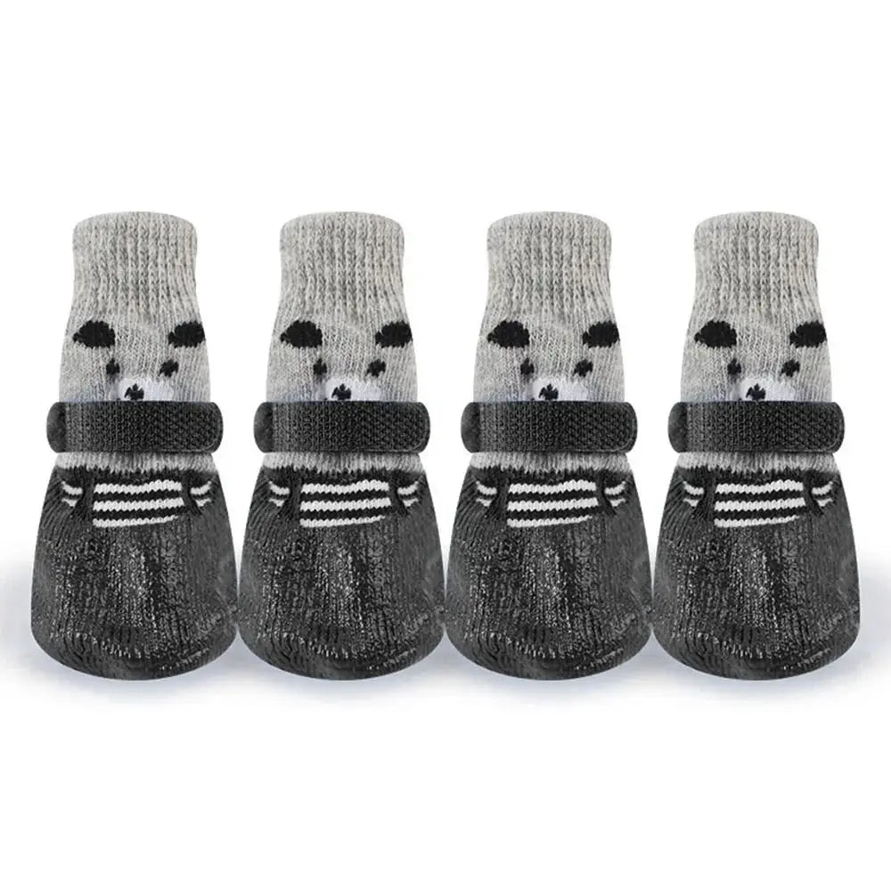 Autumn Winter Pet Dog Shoes Socks