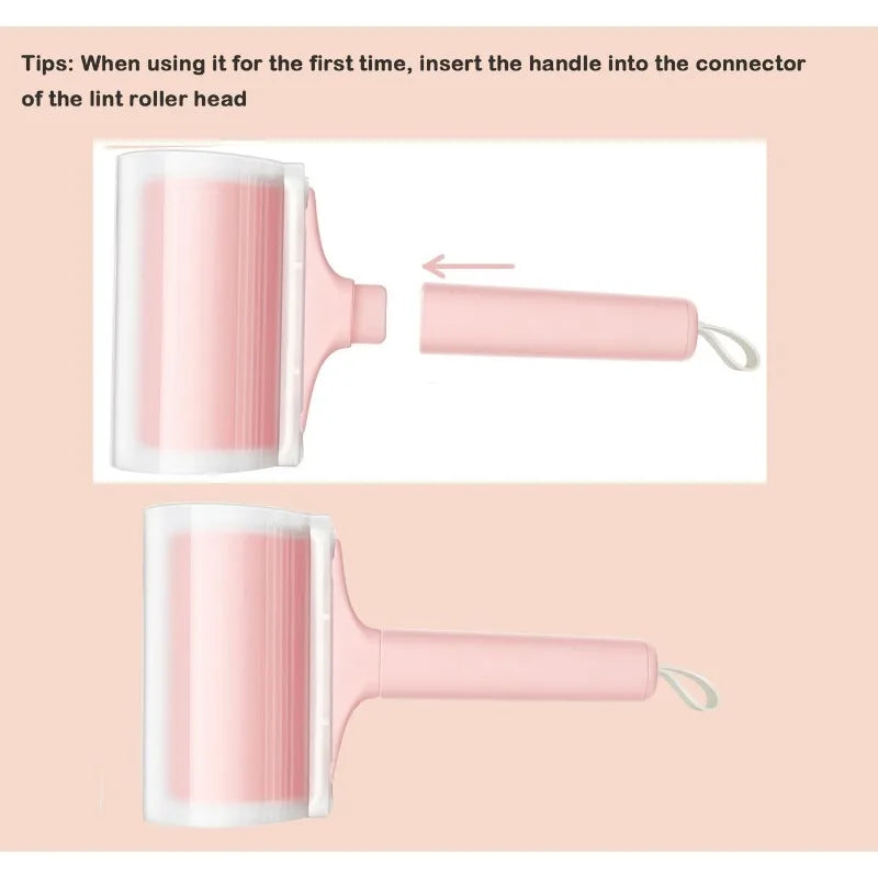 Reusable Washable Lint Roller 2 Pack for Pet Hair