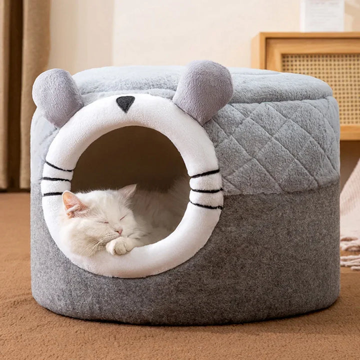 Cozy Pet Cave – Warm With Removable Cushion