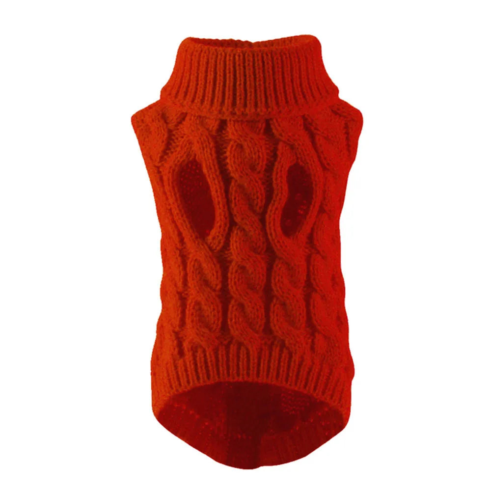 Autumn Winter Solid Fried Dough Twists Knitting Warm Comfort Clothing
