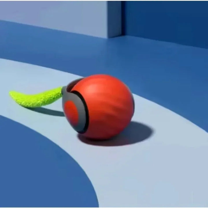 USB Rechargeable Automatic Rolling Ball Cat Toy with Tail