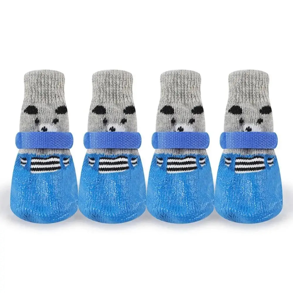 Autumn Winter Pet Dog Shoes Socks