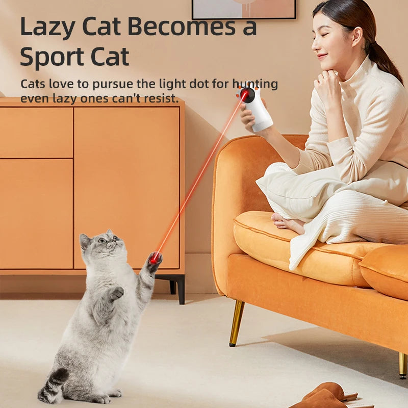 ROJECO Automatic Cat Laser Toy for Indoor Cats