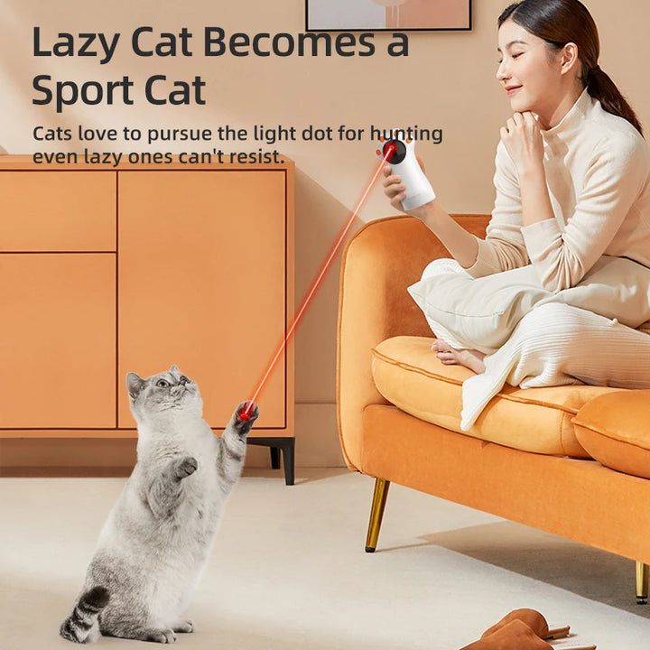 ROJECO Automatic Cat Laser Toy for Indoor Cats