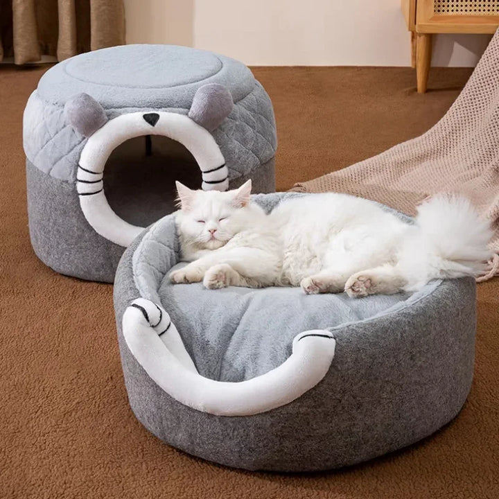 Cozy Pet Cave – Warm With Removable Cushion