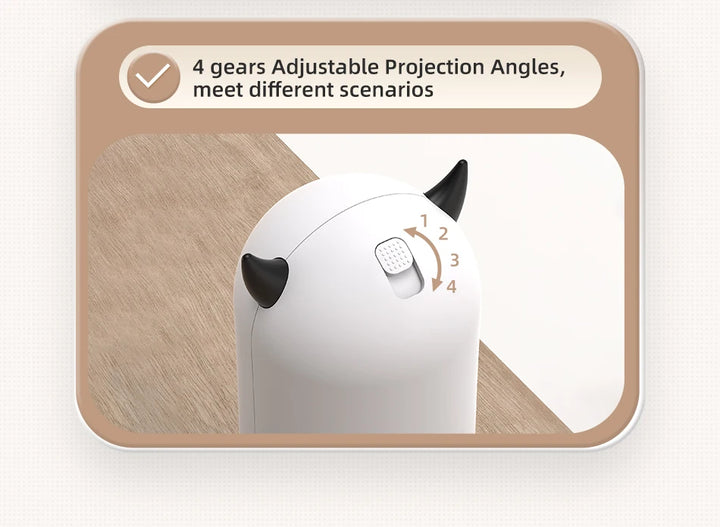 ROJECO Interactive Laser Cat Toy for Indoor Pet Play