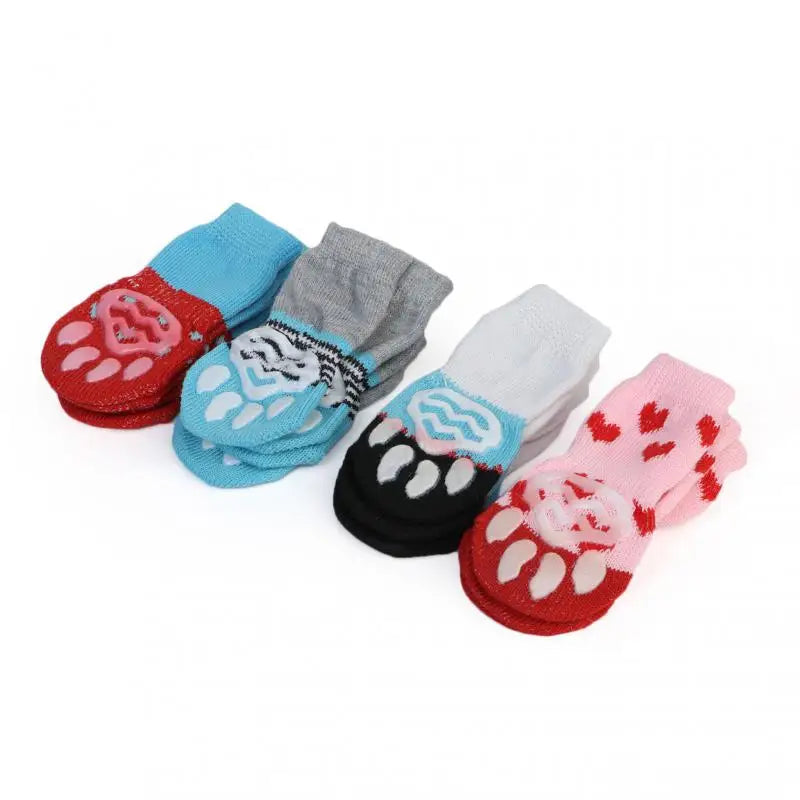 4pcs/Set Pet Dog Puppy Cat Shoes