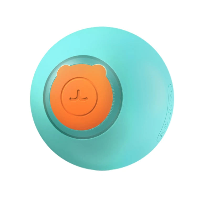 ROJECO Automatic Bouncing Ball Cat Toy with LED Lights