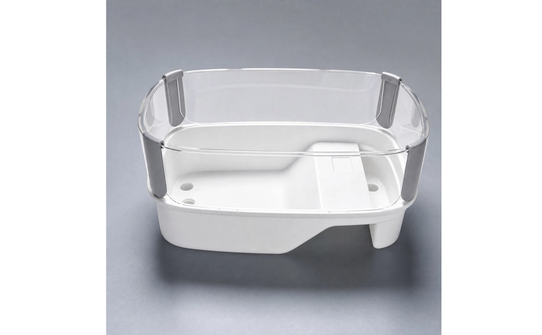 Turtle Aquarium with Basking Platform and Drainage 35cm