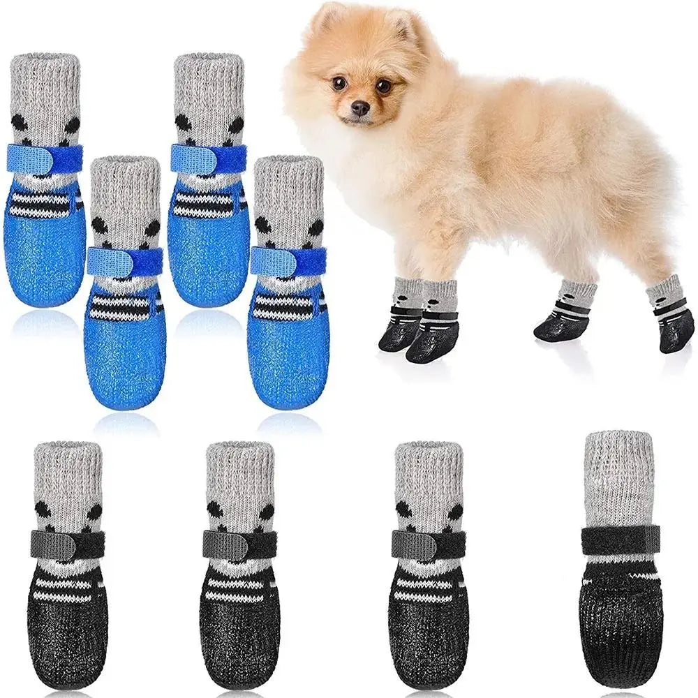 Autumn Winter Pet Dog Shoes Socks