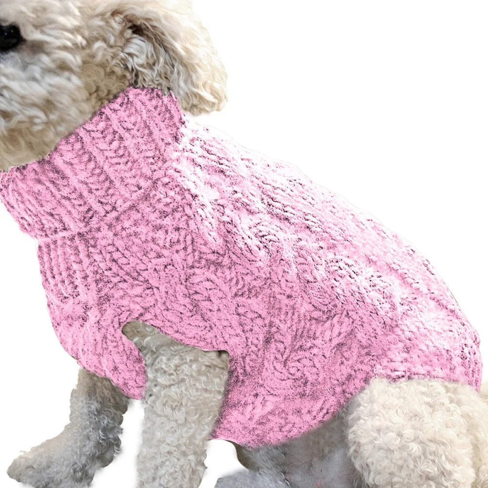 Autumn Winter Solid Fried Dough Twists Knitting Warm Comfort Clothing