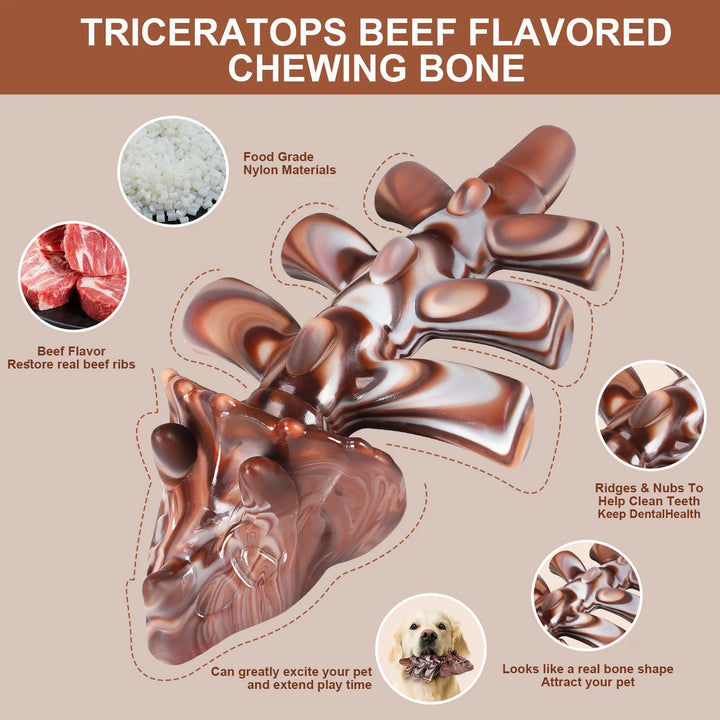 Beef Flavor Dog Chew Toy Lobster and Rabbit Shapes