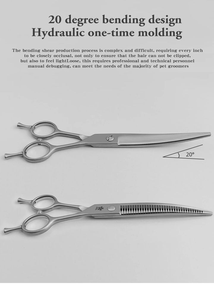 7.25 Inch VG10 Steel Professional Pet Grooming Scissors