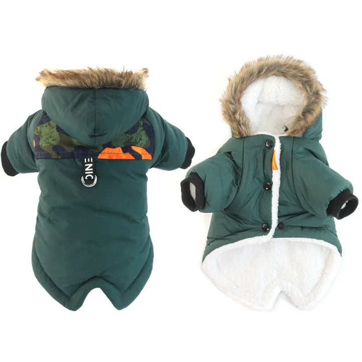 Pet Dog Clothes Winter Warm Waterproof Jacket For Small Dogs