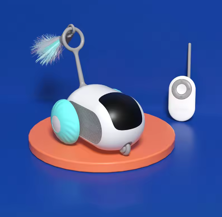 Smart Remote-Controlled Cat Toy – Automatic Interactive Moving Car for Active Play