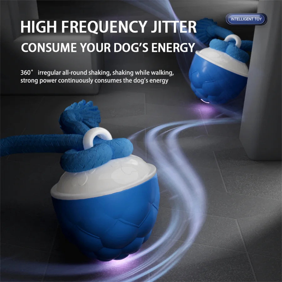 Smart Self-Rolling Electric Dog Ball with Sound Toy