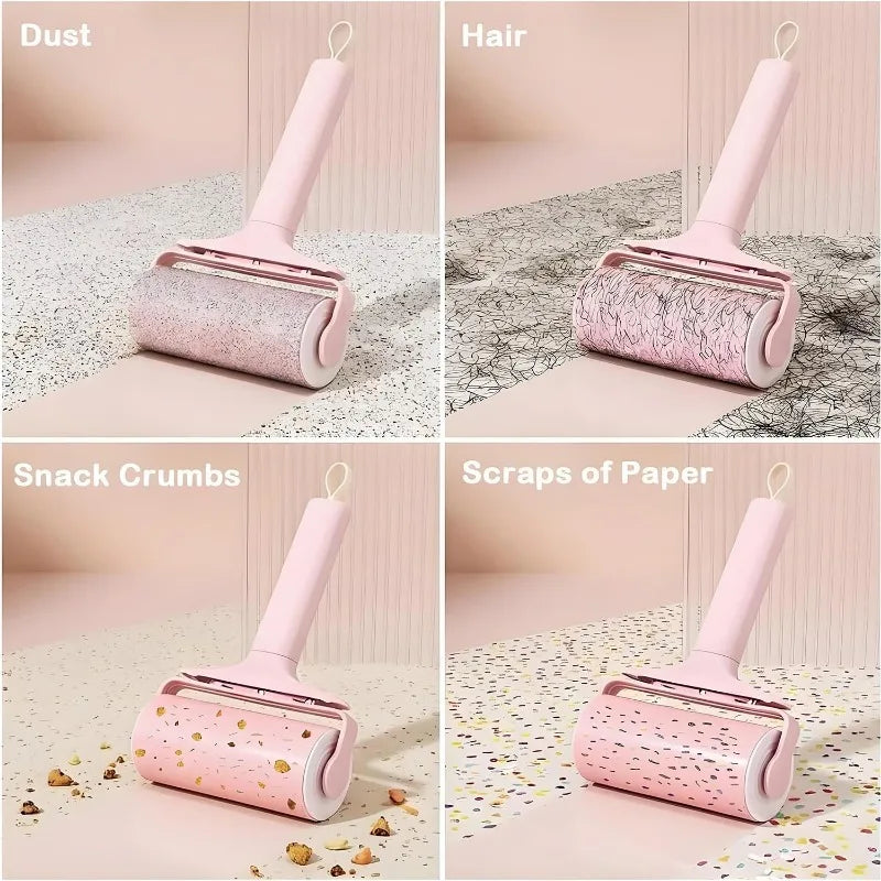 Reusable Washable Lint Roller 2 Pack for Pet Hair