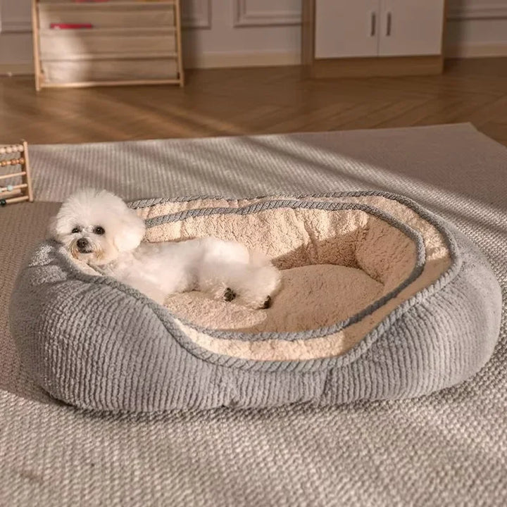 "Cozy Dog Bed – Soft Cushion Mat for Small, Medium & Large Breeds – Kennel, Crate, or Sofa Bedding – Pet Accessory for Puppies & Dogs"