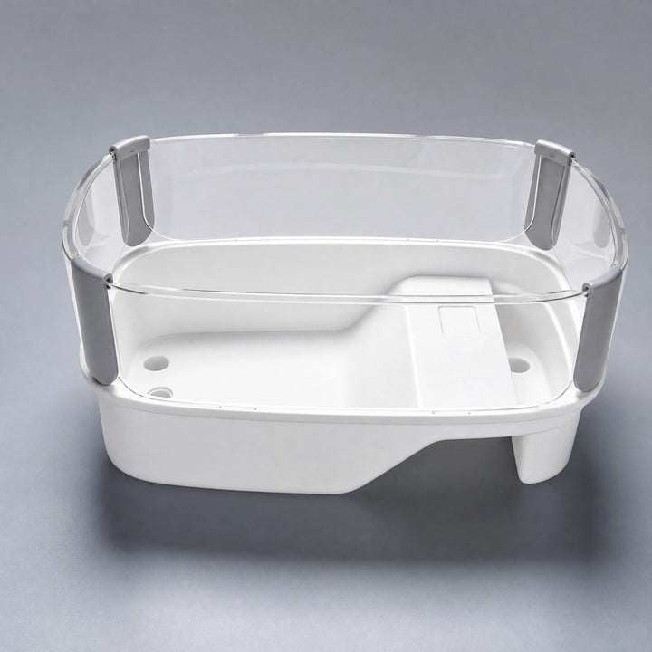 Turtle Aquarium with Basking Platform and Drainage 35cm