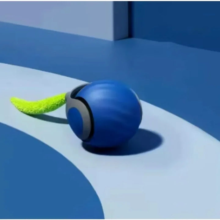 USB Rechargeable Automatic Rolling Ball Cat Toy with Tail