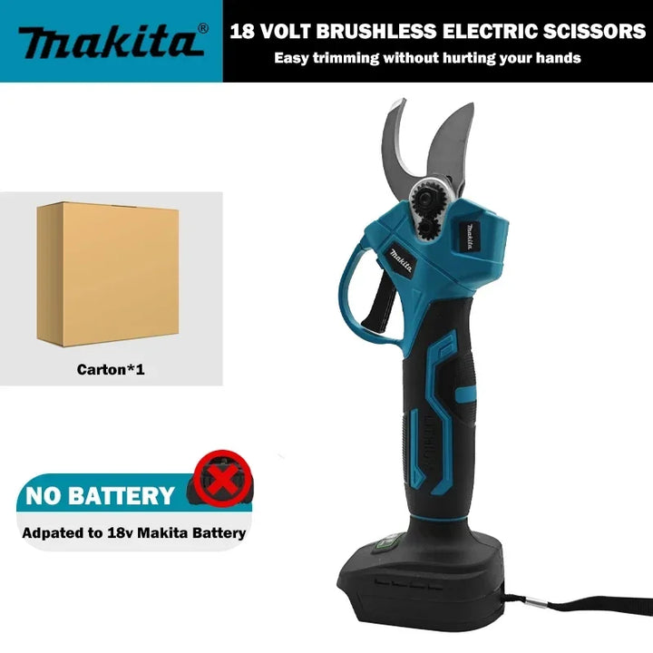 Makita 18V Brushless Cordless Electric Pruning Shears Tool