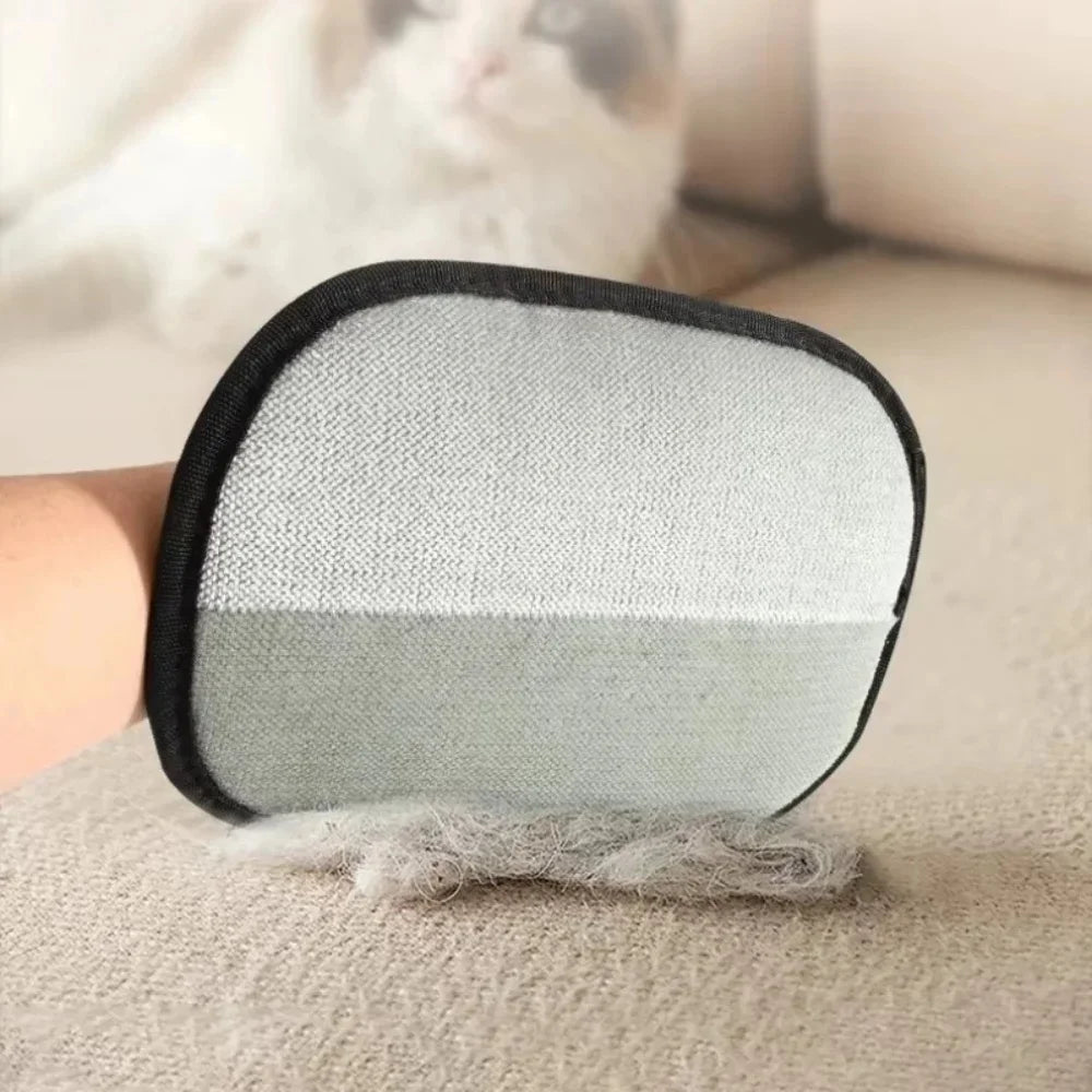 Reusable Pet Hair Removal Gloves for Furniture and Carpets
