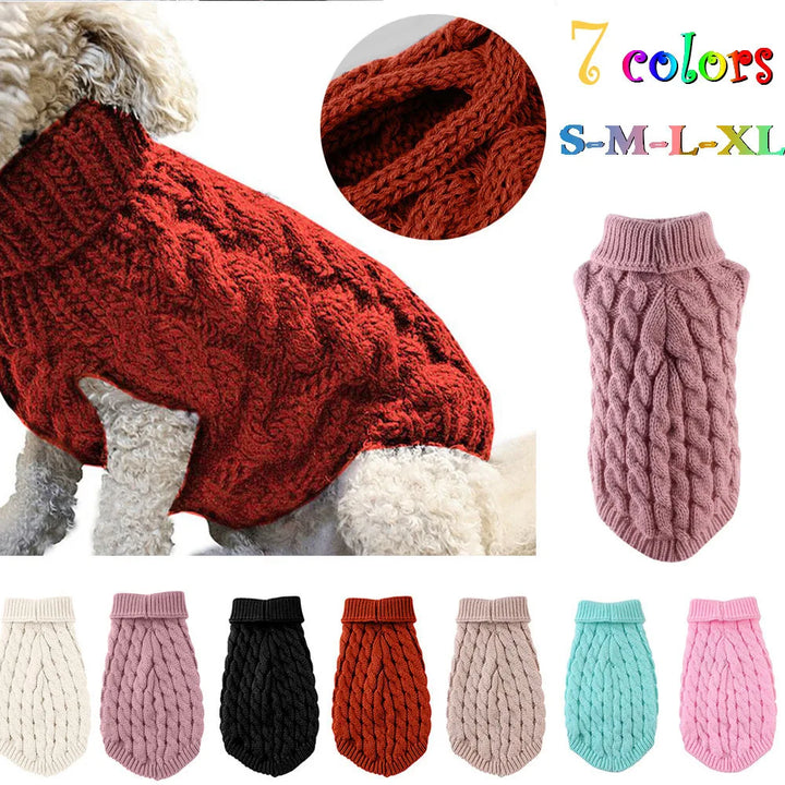 Autumn Winter Solid Fried Dough Twists Knitting Warm Comfort Clothing