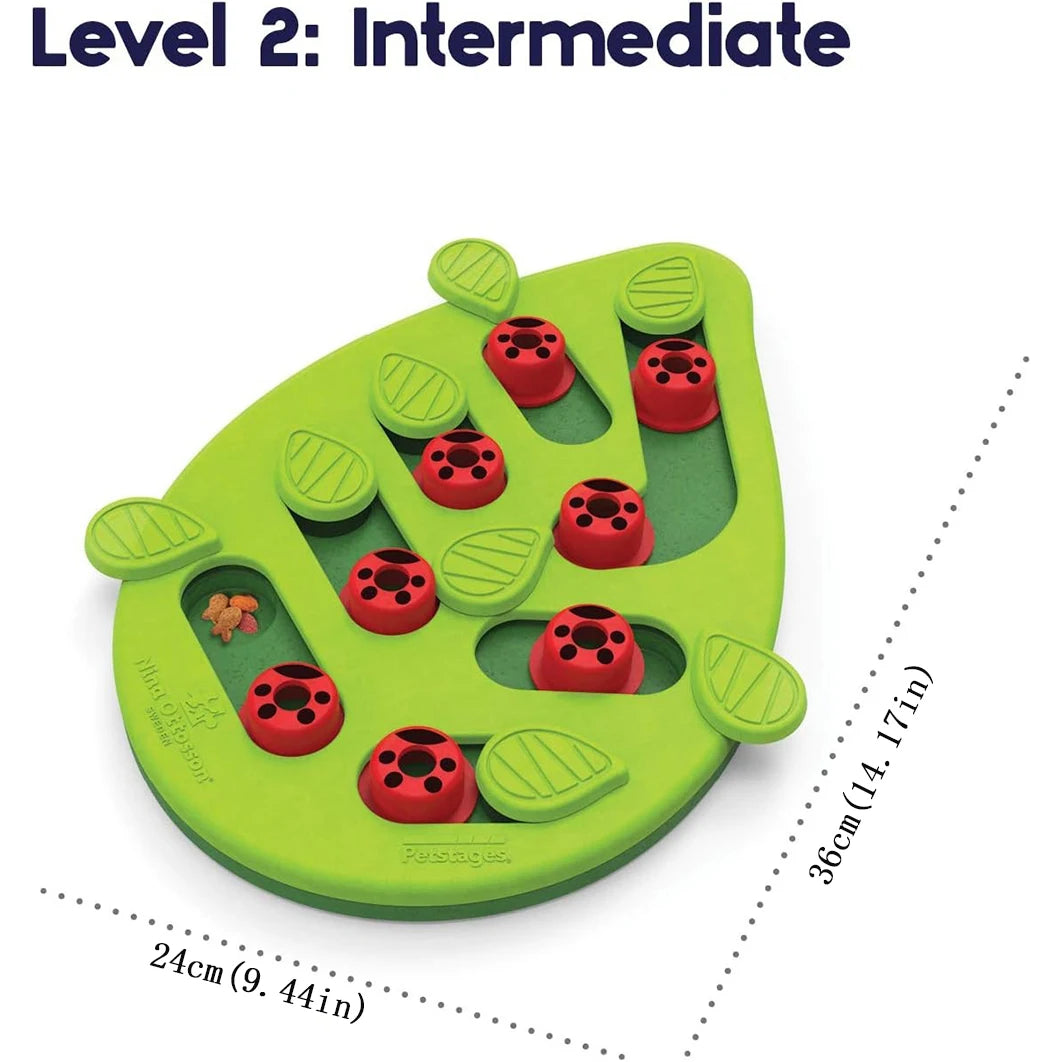Interactive Cat Puzzle Slow Feeder Toy and Treat Board
