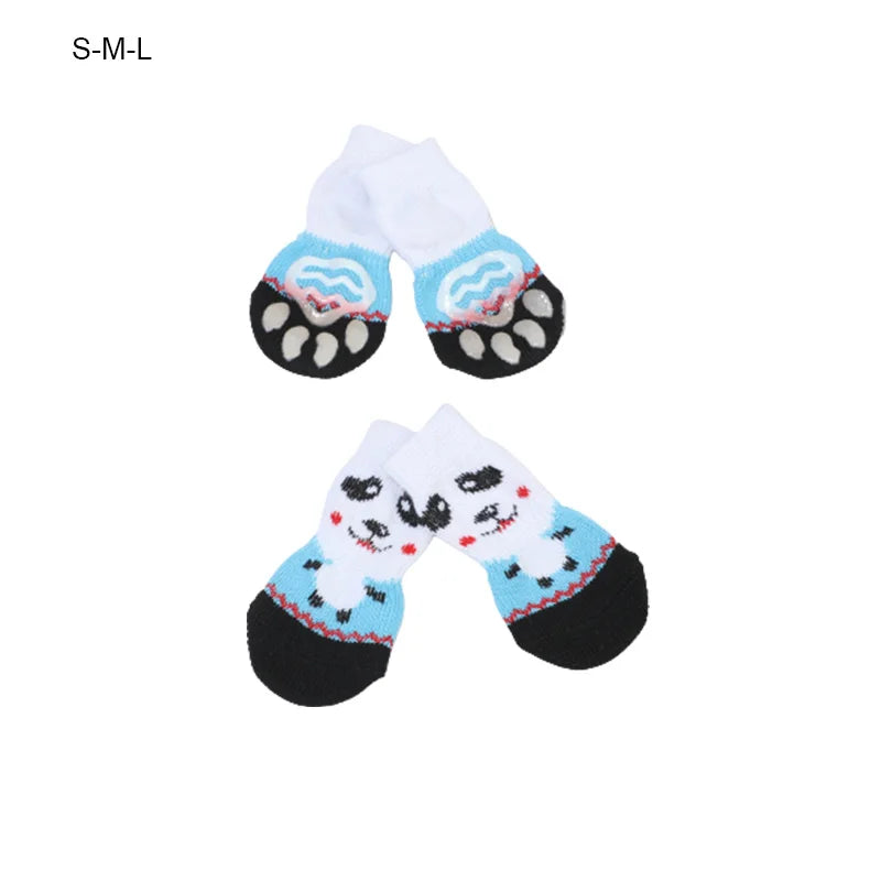 4pcs/Set Pet Dog Puppy Cat Shoes