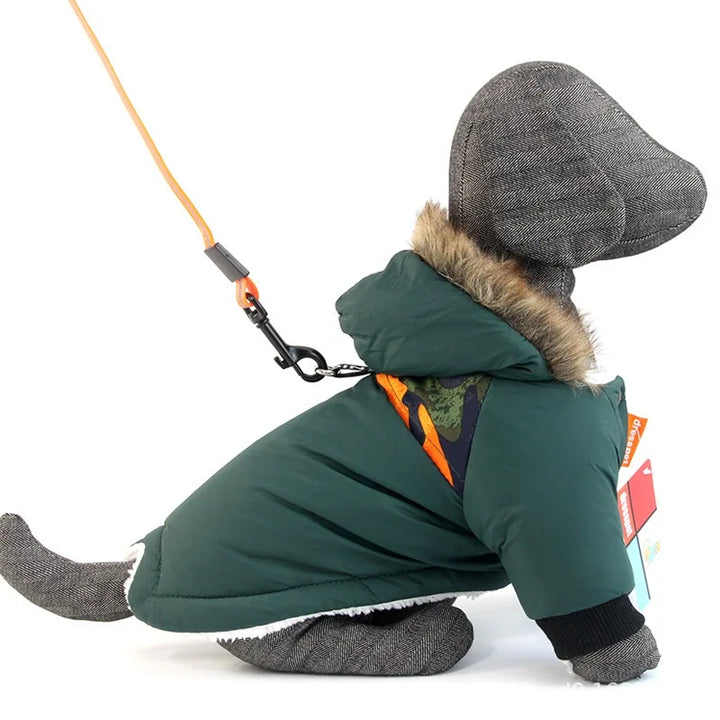 Pet Dog Clothes Winter Warm Waterproof Jacket For Small Dogs