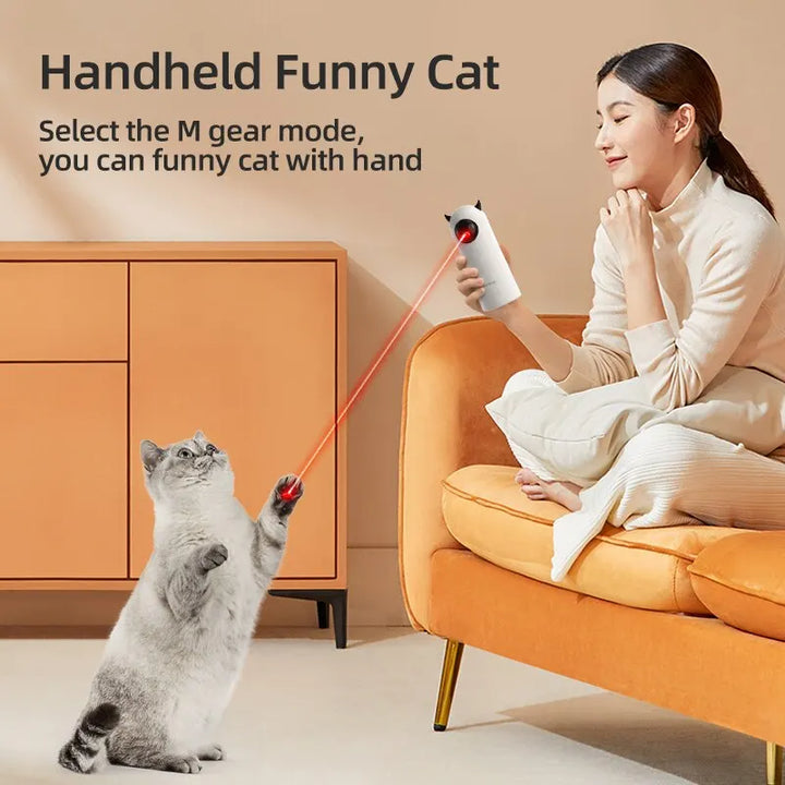ROJECO Interactive Laser Cat Toy for Indoor Pet Play