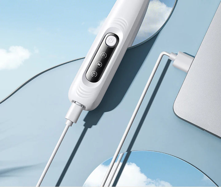 Rechargeable Dog Paw Trimmer with LED Light and Display