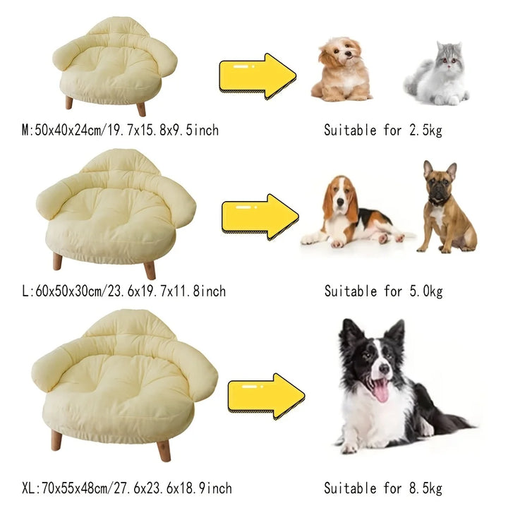 Luxury-All-Season Pet Sofa Bed