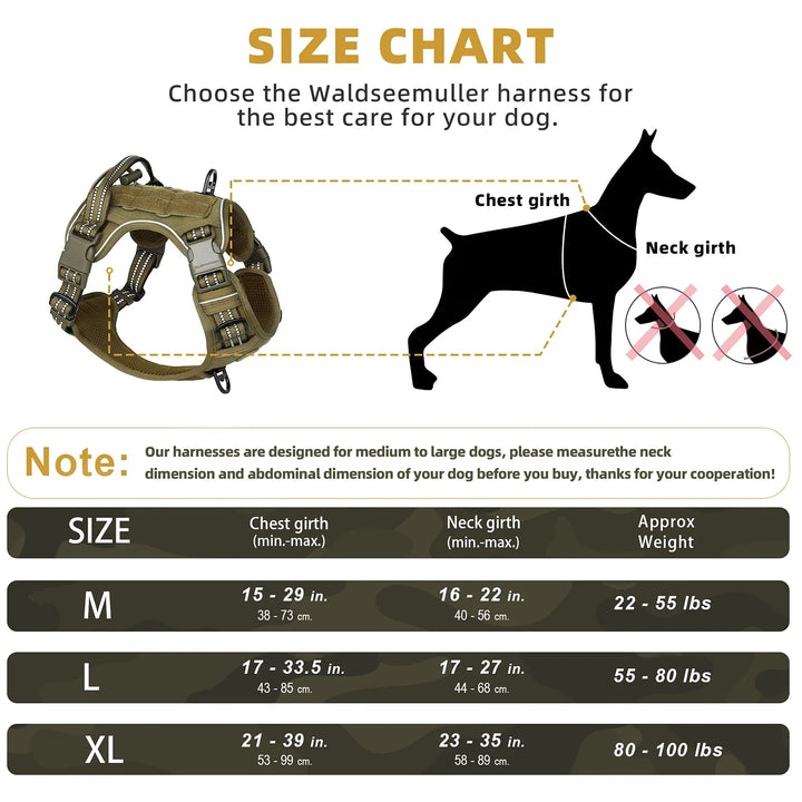 Tactical Dog Harness