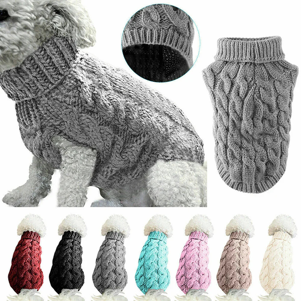 Autumn Winter Solid Fried Dough Twists Knitting Warm Comfort Clothing