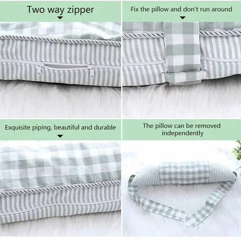Winter Warm Cat Bed Mat – Soft Cushioned Nest for Kittens, Puppies & Small Pets