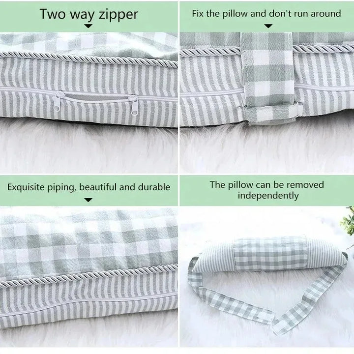 Winter Warm Cat Bed Mat – Soft Cushioned Nest for Kittens, Puppies & Small Pets