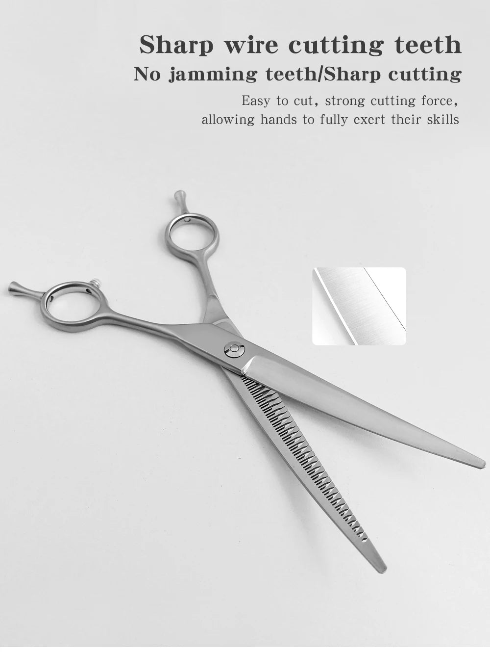 7.25 Inch VG10 Steel Professional Pet Grooming Scissors