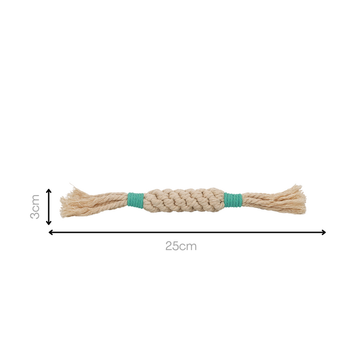 Rainbow Candy Macrame Rope Pet Toy-4