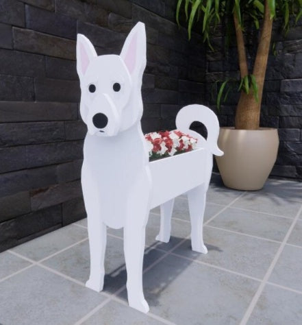 Garden Art Pet Flower Pot – Decorative Outdoor Ornament for Plants & Flowers