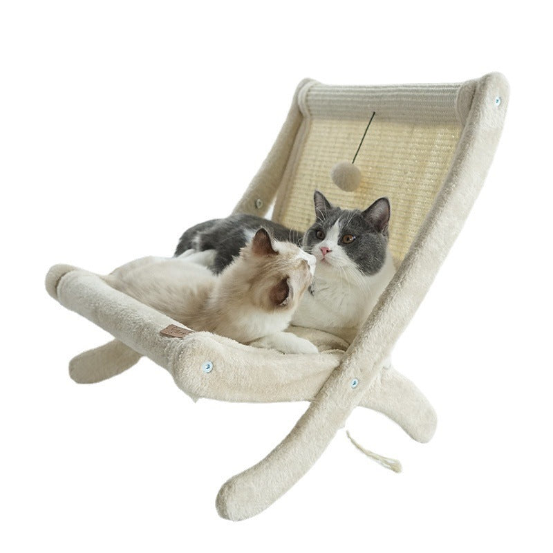 Cat Sofa Bed – Cozy Sunbathing Chair for Cats & Kittens | Soft Pet Lounger Couch for Indoor Rest & Relaxation