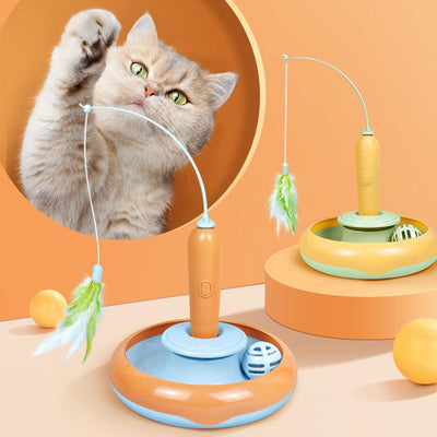2 In 1Turntable Pet Cat Toy