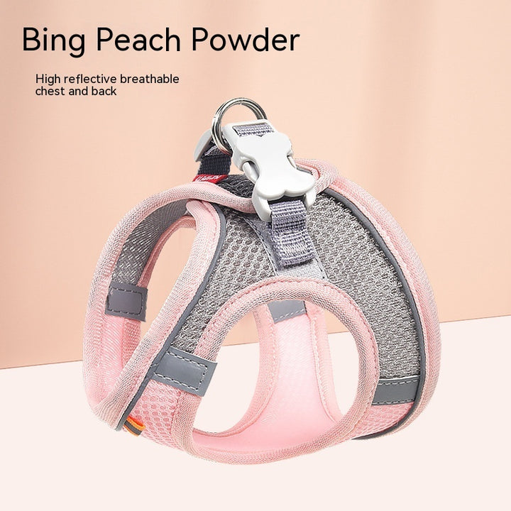 Pet Mesh Breathable Chest Harness