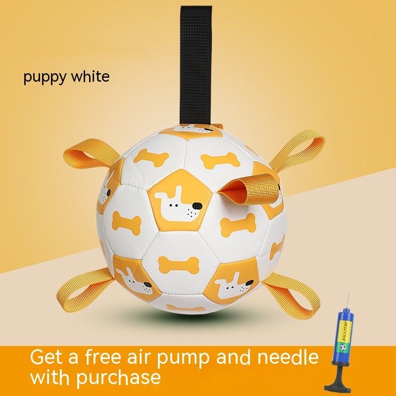 Interactive Dog Football – Durable, Sporty, & Bite-Resistant