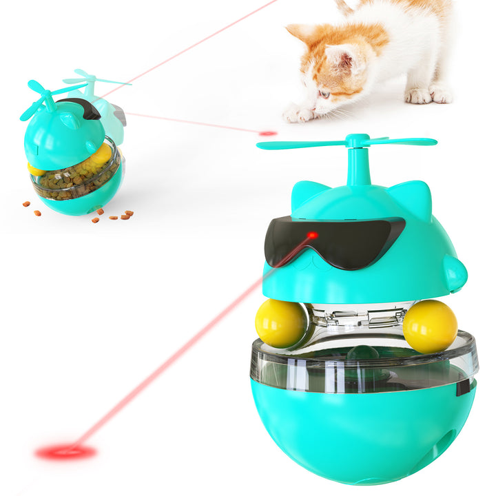 Interactive Rolling-Laser Cat Toy