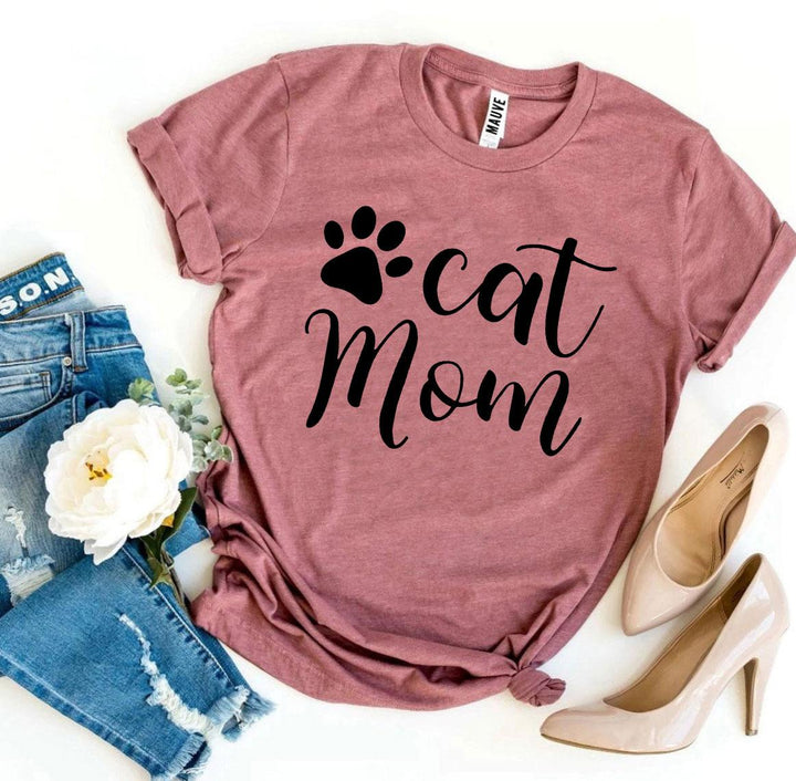 Cat Mom T-shirt