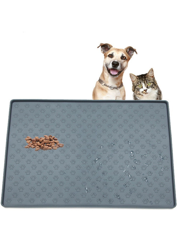 Non-Slip Silicon Waterproof Pet Food Mat