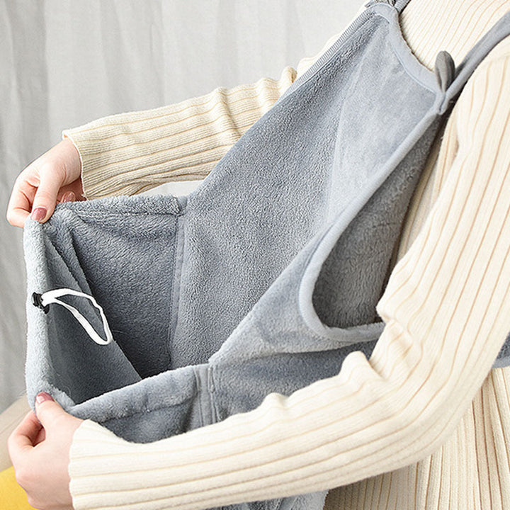 Soft Plush Pet Apron – Non-stick, Anti-grab Camisole Pinafore for Cats & Small Pets